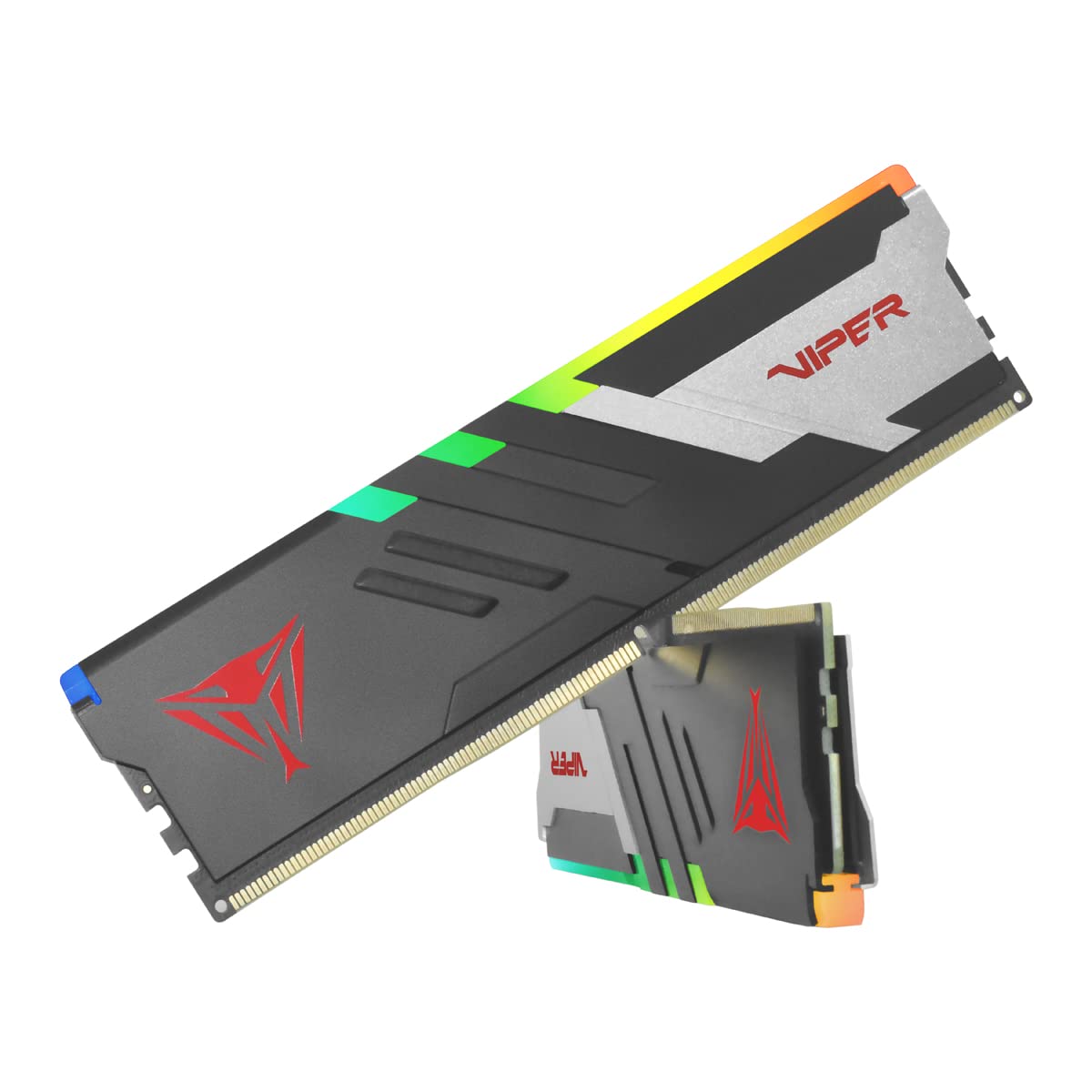 Patriot Viper Venom RGB DDR5 RAM 32GB (2X16GB) 6000MT/s CL30 UDIMM Desktop Gaming Memory Kit - PVVR532G600C30K