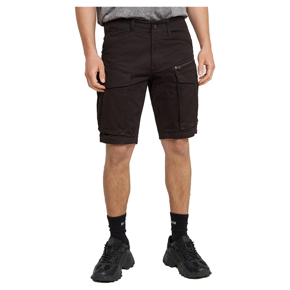 G-Star para Hombre Shorts Rovic Zip Regular, Negro (dk Black D26214-5126-6484), 36