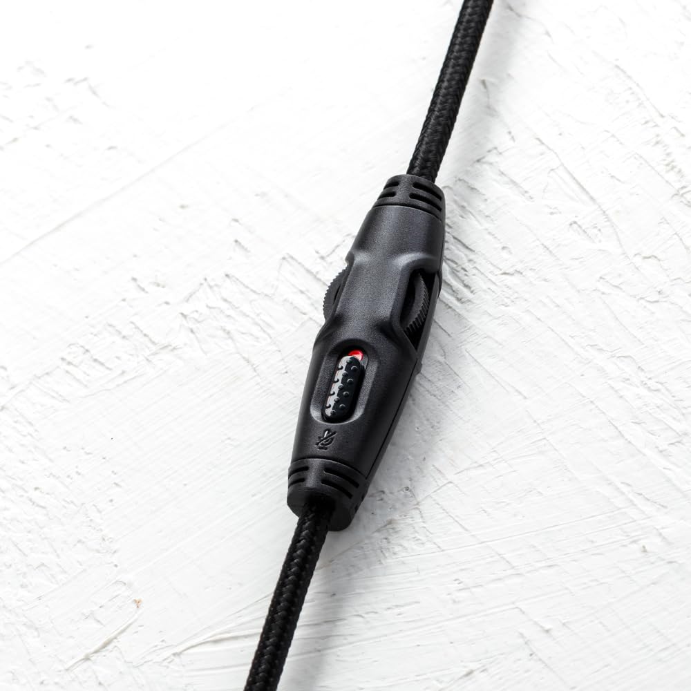HyperX Cloud Alpha – Cascos de Gaming con cable trenzado extraíble, compatibles con PS4, Xbox One y platformas de 3.5 mm