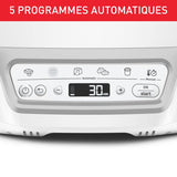 TEFAL KD812110 Cake Factory Delices Silver Appareil a gateau, 5 programmes auto + mode manuel, Accessoires, Application dediee