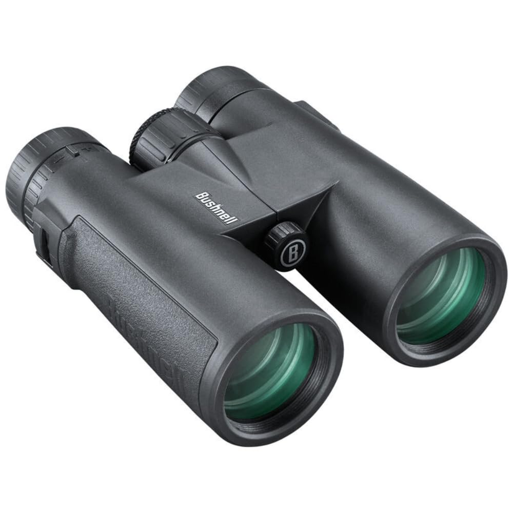 Bushnell - Prismáticos All-Purpose - 10x42 - Negro - Prisma de Techo - Multicapa - Prisma BaK-7 - Observación de Aves - Turismo - Viajes - Exteriores - Senderismo - 210142R