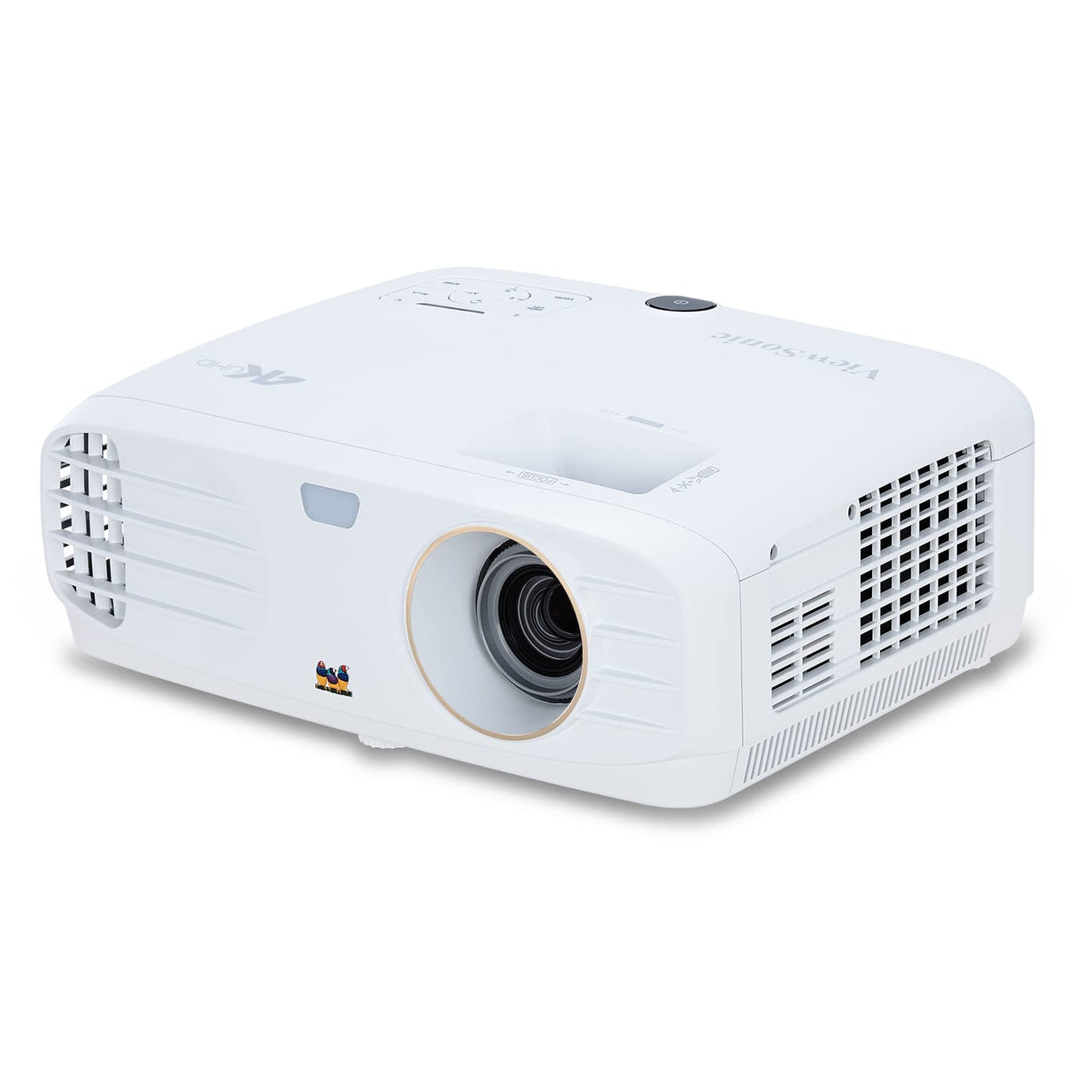 ViewSonic PX701-4K Proyector Cine en casa 4K UHD (3500 lúmenes, HDMI, HDR, Altavoces)- Blanco