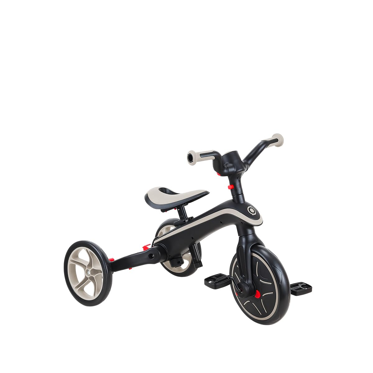 Trottinette enfant Globber Tricycle Explorer 4 en 1 Evolutif et Pliable Taupe
