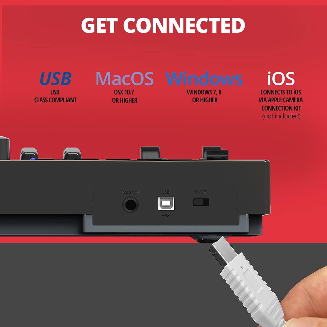 Nektar Impact LX61+ - teclado controlador MIDI USB con integración DAW