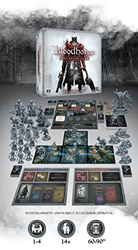 Asmodee - Bloodborne: El Juego de Mesa, 1-4 Jugadores, más de 14 años, edición en Italiano