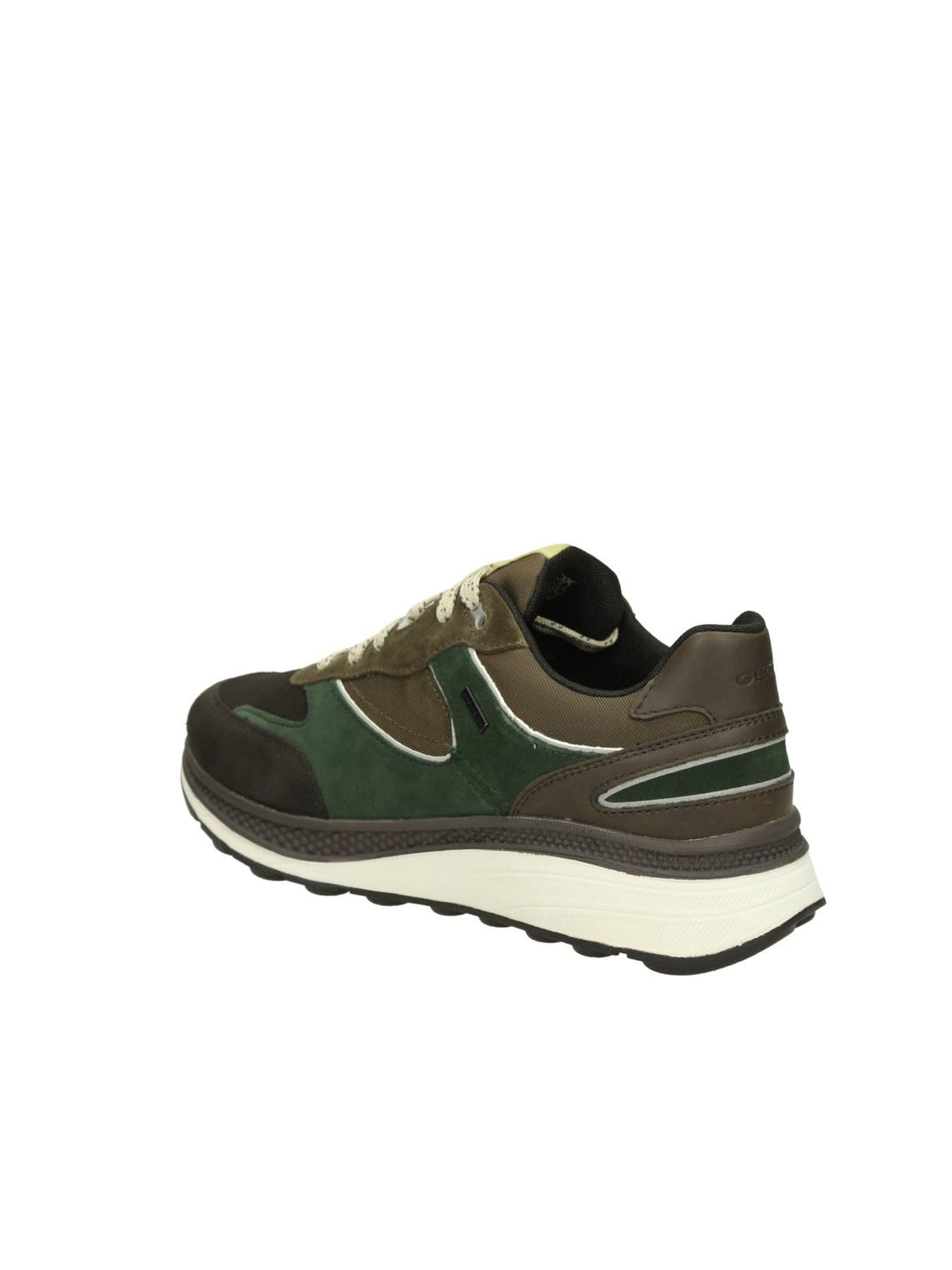 Geox U Spherica Actif X1, Zapatillas Hombre, Dk Coffee Dk Green, 44 EU