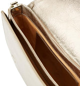 Pinko Love Round Click Classic Borla Crinckle Laminada, Bolsa para Mujer, Zzfb_Plata-Block Color