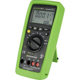 Gossen Metrawatt METRALINE DM 61 Multímetro de mano digital CAT III 600 V CAT IV 300 V pantalla (cuentas), Negro, Verde