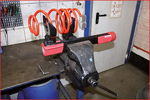 KS Tools 500.8625 Juego de compresór de muelles, 6 pzs., max. 1800 kg
