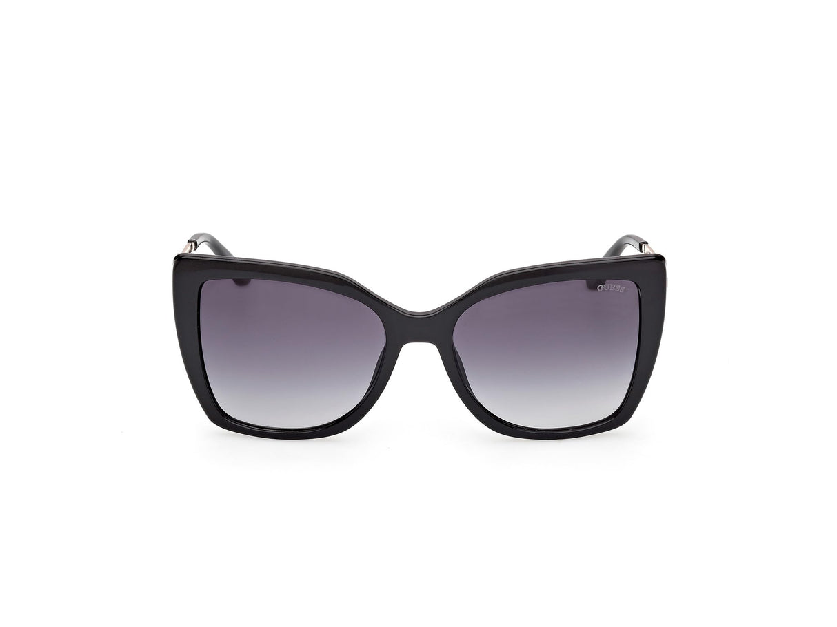 GUESS Gu00266 Gafas, 01b Shiny Black, 56/18/140 para Mujer