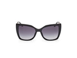 GUESS Gu00266 Gafas, 01b Shiny Black, 56/18/140 para Mujer