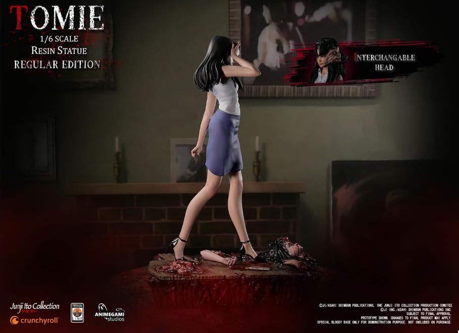 Animegami - Colección Junji Ito (Tomie) Estatua de Resina a Escala 1:6