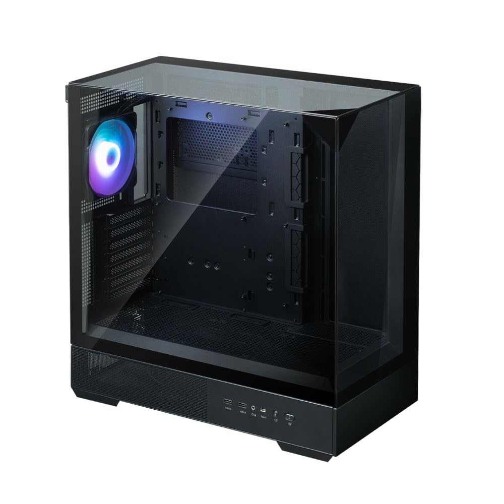 ZALMAN P40 Prism - Carcasa para Ordenador (Torre Media), Color Negro