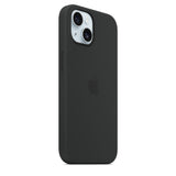Apple Funda de Silicona con MagSafe para el iPhone 15 - Negro