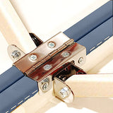 Master Massage Phoenix ThermaTop - Camilla de masaje plegable (71 cm, sistema de calefacción integrado, base de madera y mesas de transporte, cuerpo cálido, color azul real