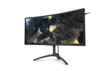 AOC Agon AG352UCG6 - Monitor curvo gaming de 35" UHD 4K (3440 x 1440, 2500:1, 4 ms, 120 Hz, Gsync, FlickerFree, LowBlue, Altavoces, VESA, HDMI, DisplayPort) Gris