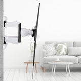 Hama Soporte de Pared para TV (3 articulaciones, 90 Pulgadas, VESA 800 x 600, LCD/LED, para TV, Montaje en Pared, Giratorio 120 Grados, Inclinado, Acero, Capacidad de Carga máxima de 75 kg, bisagras