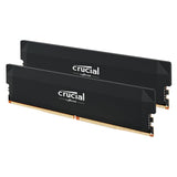 Crucial Pro RAM DDR5 64GB (2x32GB) 6400MHz CL40, Overclocking Gaming, Intel XMP 3.0 / AMD Expo, PC Memoria, Negro - CP2K32G64C40U5B