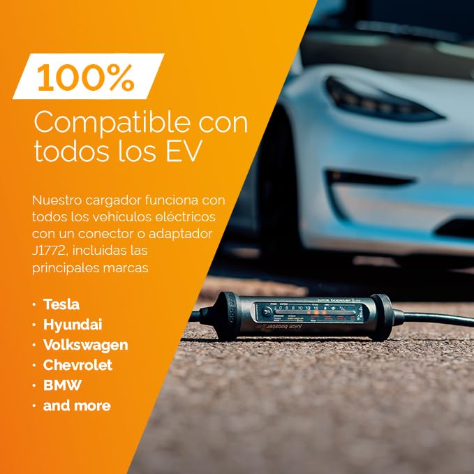 Juice Booster 3 Air Traveller Plus Set, Mobile Wallbox 11kW con App, Sin Instalación, Cargador Coche Electrico con Cable Tipo 2, Ligero e Impermeable, Incluye 3 Adaptadores CEE + EU Schuko + Tipo 2