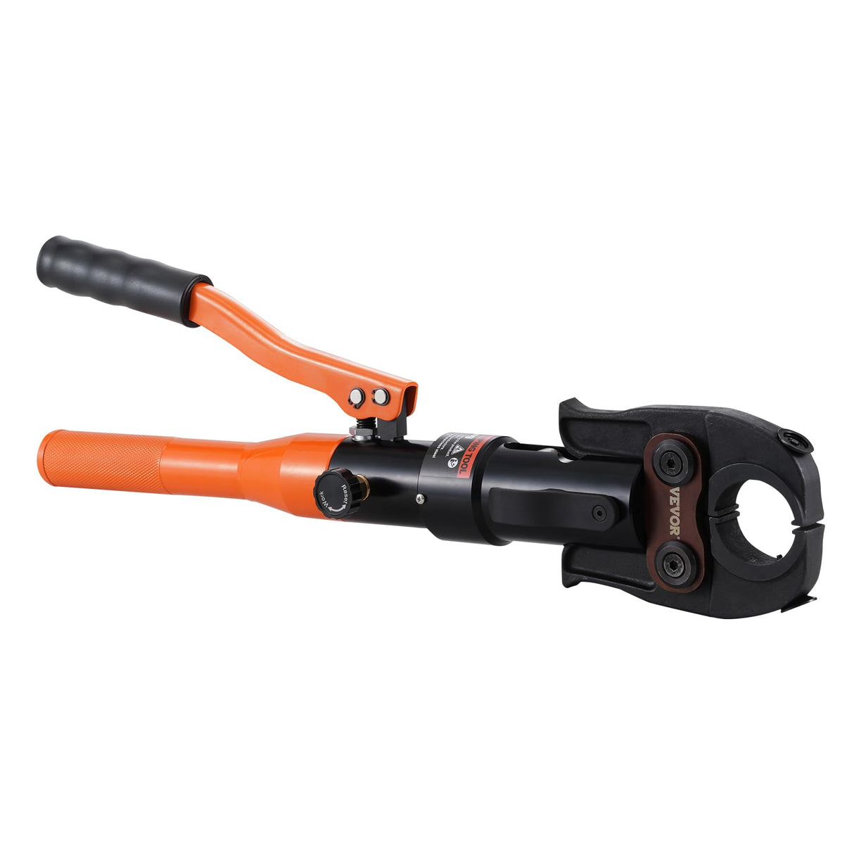 VEVOR Herramienta de Prensado Hidráulica de Tuberías para Accesorios de Tubos de Cobre, Mordazas de Cambio Rápido V12, V15, V18, V22, V28, Giratorio de 360° para Espacios Confinados, 415 x 220 x 70 mm