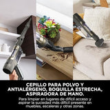 Shark PowerDetect Clean & Empty aspiradora inalámbrica, PowerFins Detect, Reverse Clean, estación 2L, Anti Hair Wrap Plus, 70 min, ligera, accesorios para pelo de mascota y superficies, Gris IP3225EUT