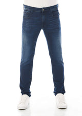 Replay Anbass Slim Fit Jeans con Power Stretch,para hombre,Azul (Medium Blue 009),34W / 38L