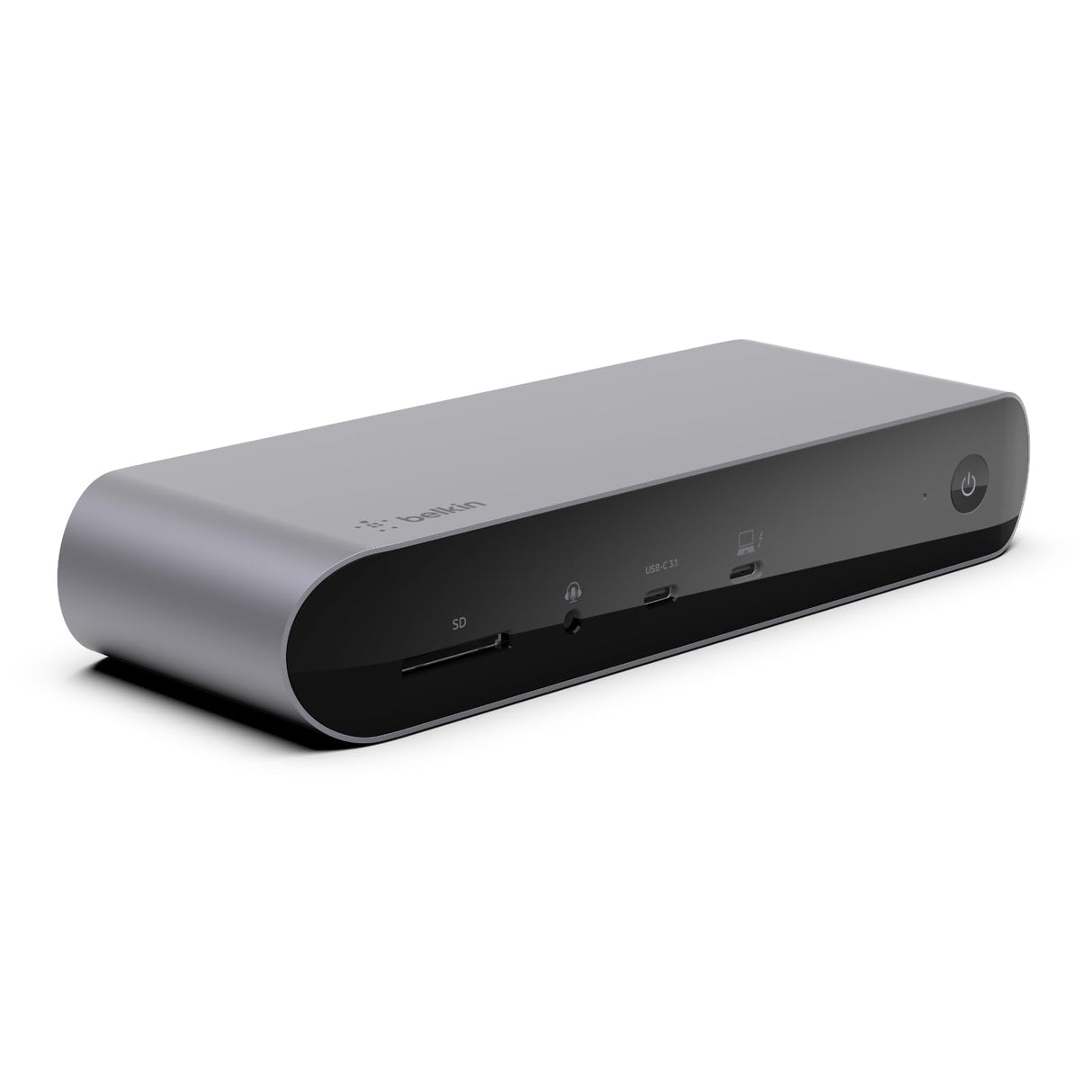 Belkin estación de acoplamiento Thunderbolt 4 Pro, pantalla 8K a 30 Hz, dos pantallas 4K a 60 Hz, 2 puertos Thunderbolt 4, 2 HDMI, suministro PD de 90 W, Docking Station por MacBook Pro, XPS