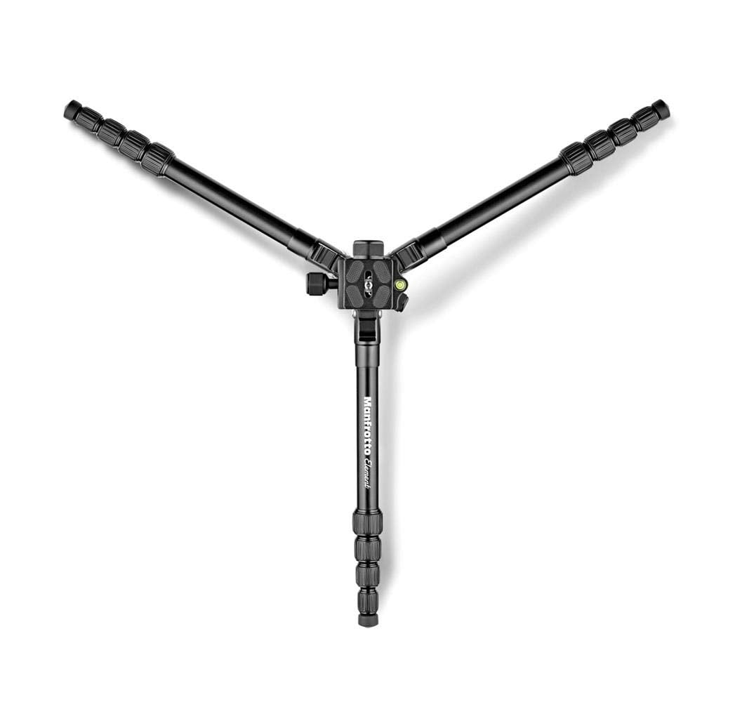 Manfrotto MKELES5BK-BH - Trípode element traveller, pequeño con rótula de bola, color negro