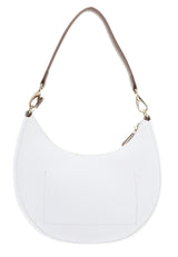 Valentino Alexia Hobo Bag Bianco/Cuoio
