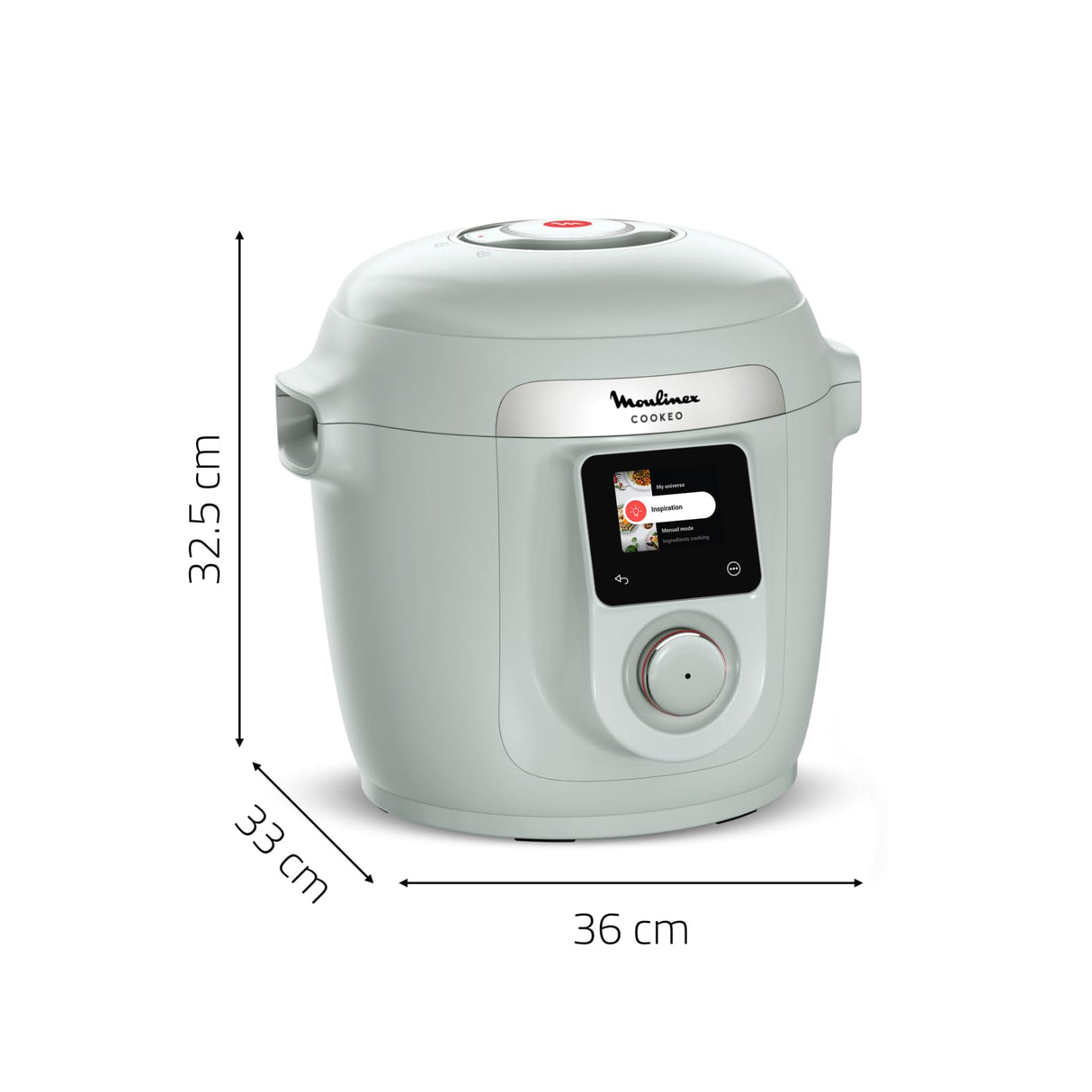 Moulinex Cookeo Wifi 10 en 1, Multicooker inteligente de alta presión, 10 modos de cocción, rápido, sin vigilancia, guía de cocción paso a paso, 6 L, CE96G310