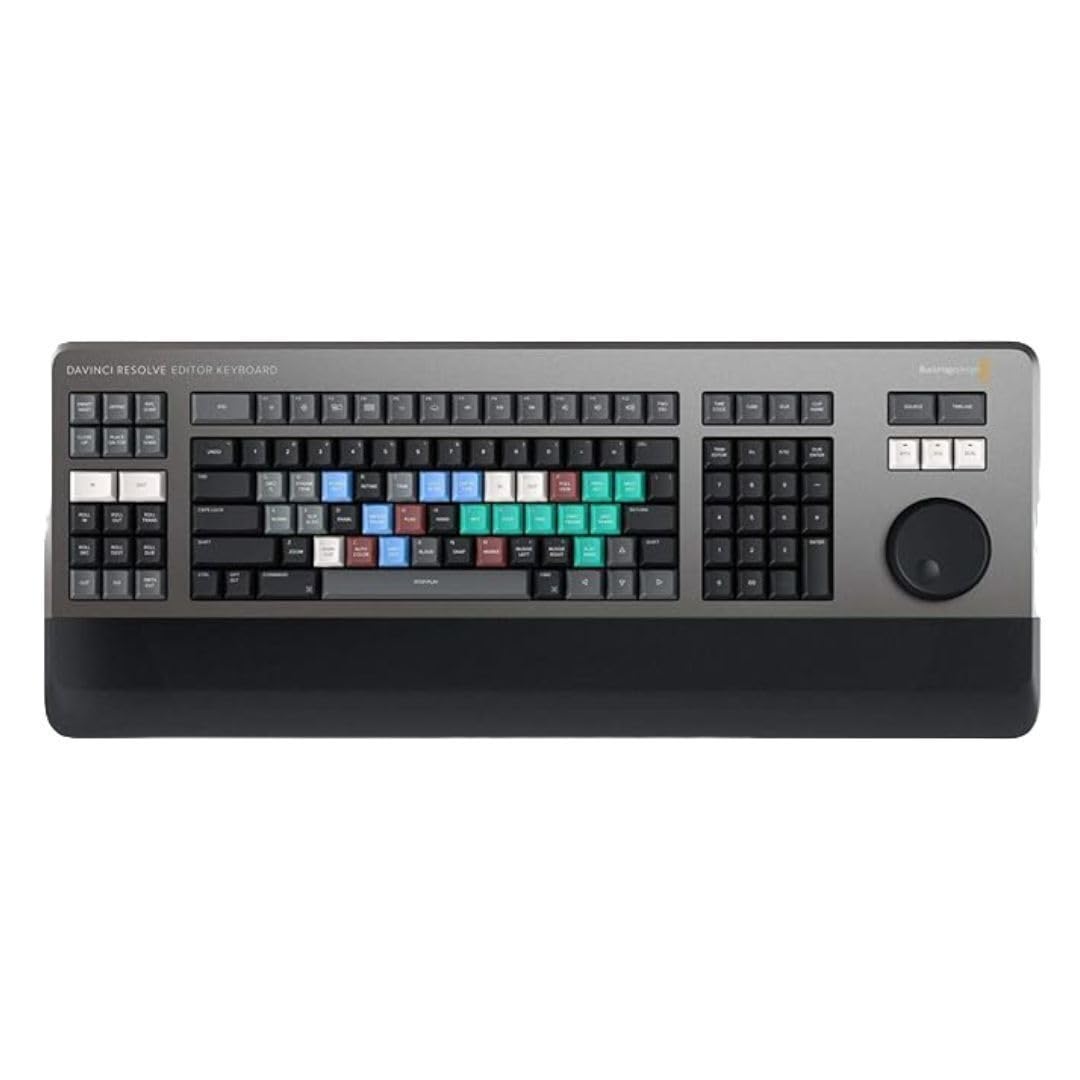 Blackmagic Design Davinci Resolve Editor Keyboard + Software Lizenz (BM-DV/Res/BBPNLMLEKB-LIC)