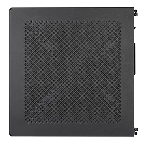 Silverstone SST-ML12B - Milo12 Carcasa Mini-ITX Delgada y compacta - ML12