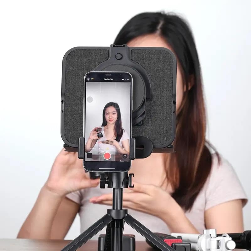 ULANZI RT02 R004GBB1 - Teleprompter Universal para tabletas y Smartphones con Mando a Distancia
