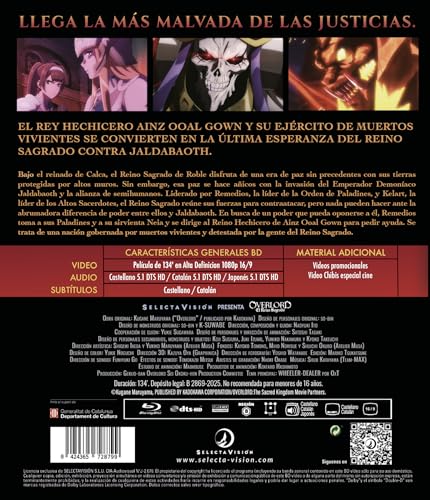Overlord: El Reino Sagrado [Bluray Coleccionista] Película