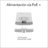 NETGEAR Extensor WiFi 6 para Exteriores WAX610Y | Punto de Acceso inalámbrico | AX1800 |hasta 250 Dispositivos |1x Ethernet 2.5G, Resistente a la Intemperie IP55, Gestión remota Insight