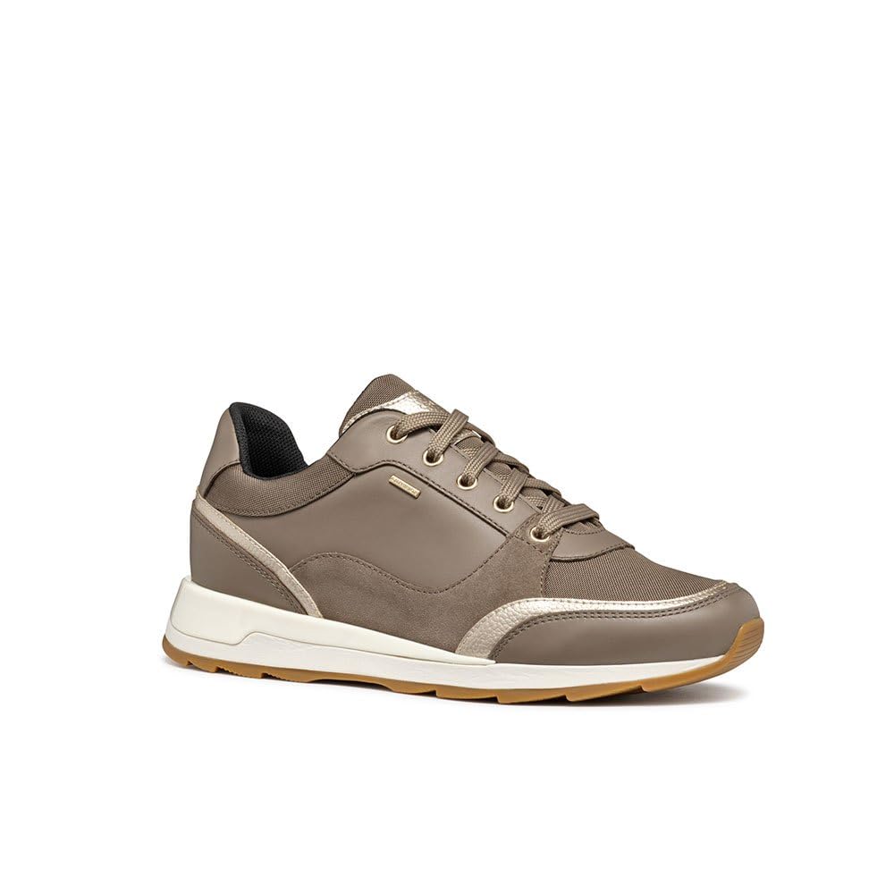 Geox D New Aneko B ABX B, Zapatillas Mujer, Pardo, 38 EU
