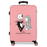 Disney Joumma Nightmare Maleta Mediana Rosa 48x68x26 cms Rígido 3 kgs Cierre de combinación Lateral ABS 3 kgs 56L