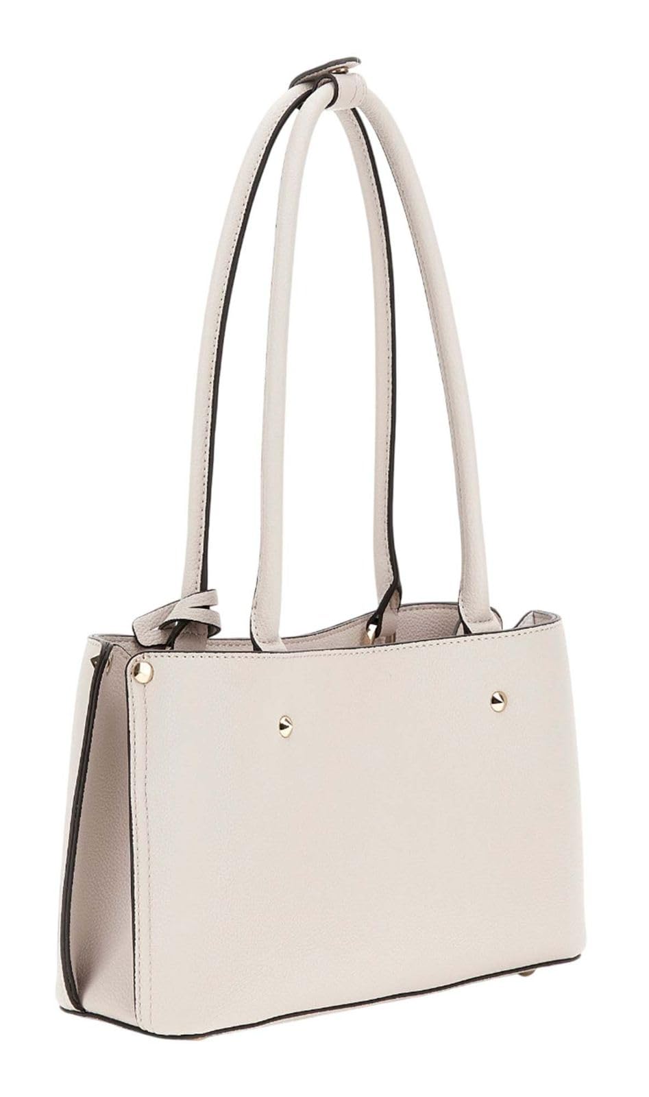 GUESS Meridian Shoulder Satchel, Hand Bag Women, Beige, One Size