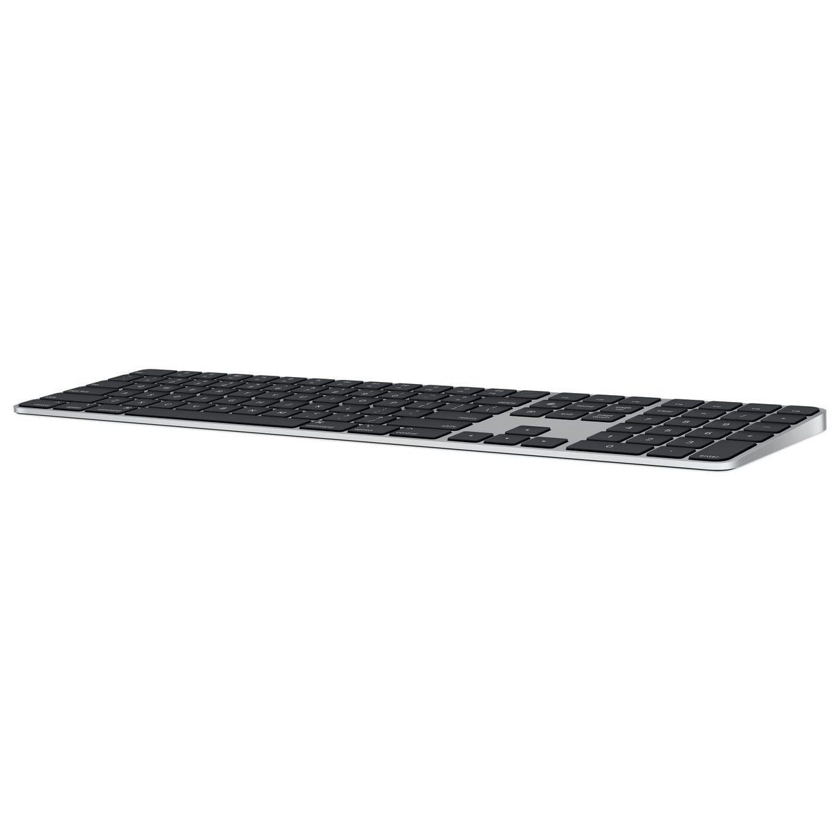 Apple Teclado Magic Keyboard con Touch ID y Teclado numérico: Recargable, con conexión Bluetooth y Compatible con Ordenadores Mac con Chip de Apple; Ucraniano, Teclas Blancas