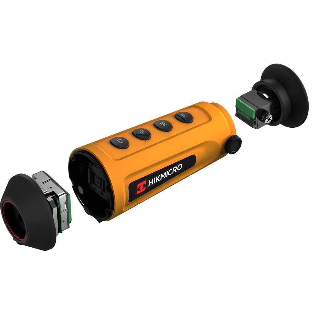 HIKMICRO Budgie S BE07S - Cámara termográfica portátil para detección de Personas y Animales, observación y medición de Distancia, con 8 GB de Memoria integrada, Punto de Acceso WiFi