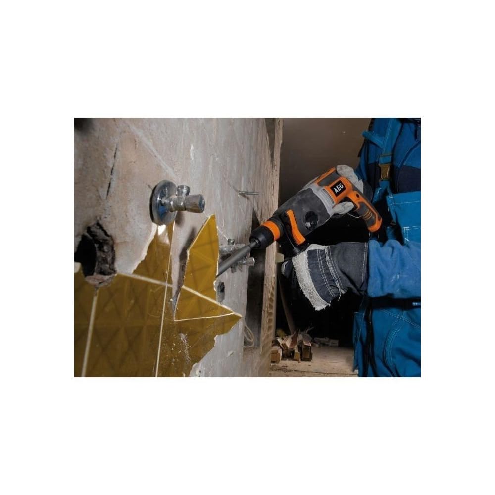 AEG KH28SuperXE - Martillo Combinado 1010W, FIXTEC, 28mm, 2,8J, AVS, parada de rotación