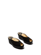 Fly London YOUN554FLY, Sandalias Mujer, Black, 39 EU