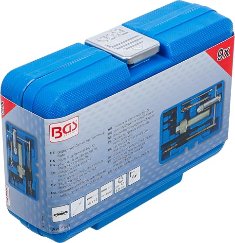 BGS 8657 | Juego de extractores de calentadores | M9 | 9 piezas