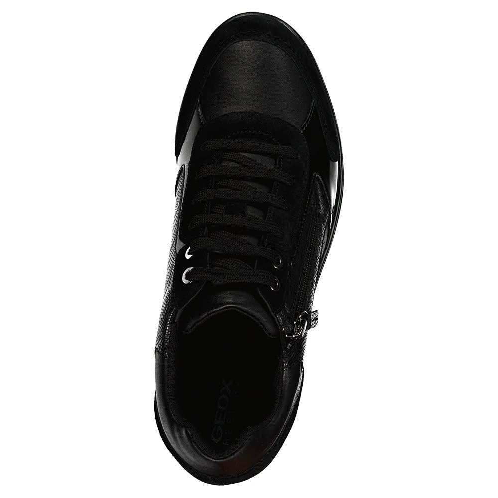 Geox D Ilde C, Zapatillas Mujer, Schwarz, 39 EU