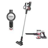 CLEANmaxx Aspirador inalámbrico para Manos y Suelos | Antialérgico Gracias al Triple filtrado | Ideal para alfombras, Asientos de Coche, teclados, etc. | Tiempo de Funcionamiento hasta 40 min.