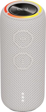 Silva Schneider Altavoz Bluetooth PBS 3600 BT | 200 W | IPX7 Resistente al Agua | TWS & LED-RGB | batería de 3600 mAh | hasta 7 Horas de autonomía | Gris Claro