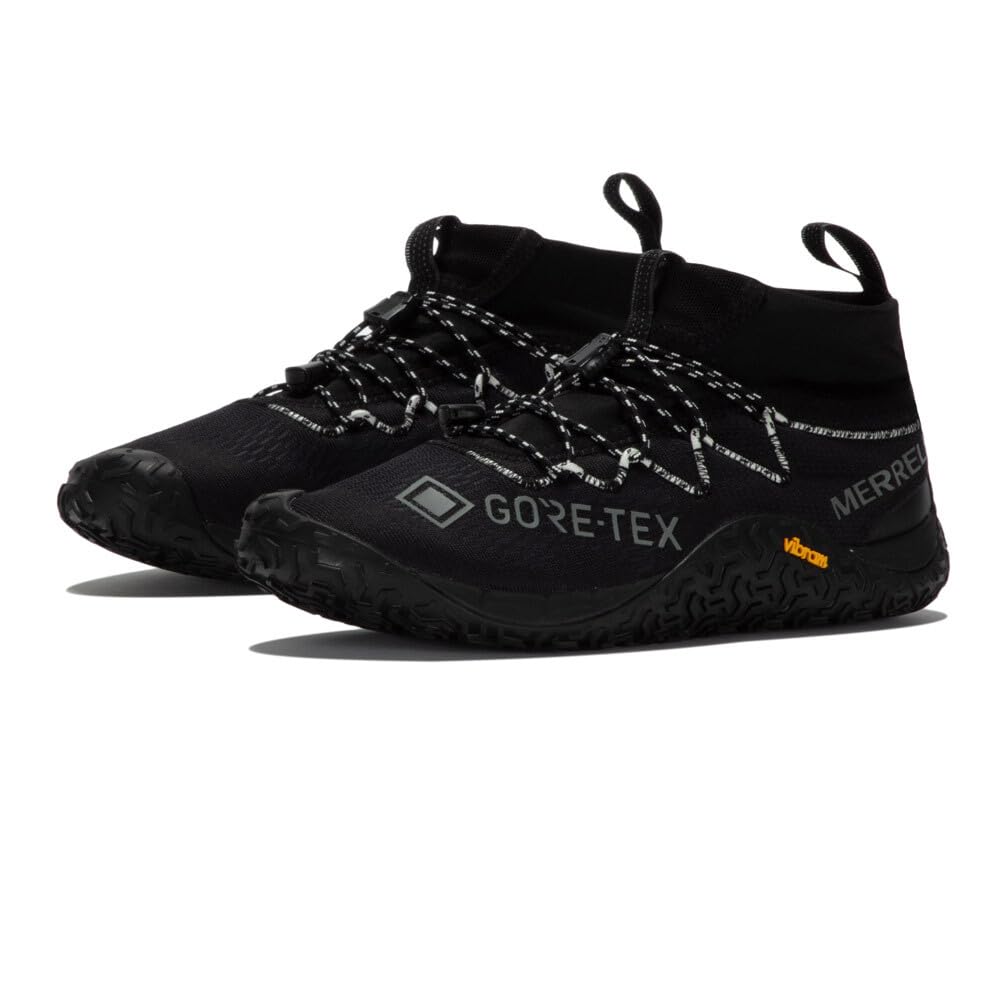 Merrell Trail Glove 7 GTX-Black, Zapatillas Mujer, 38.5 EU