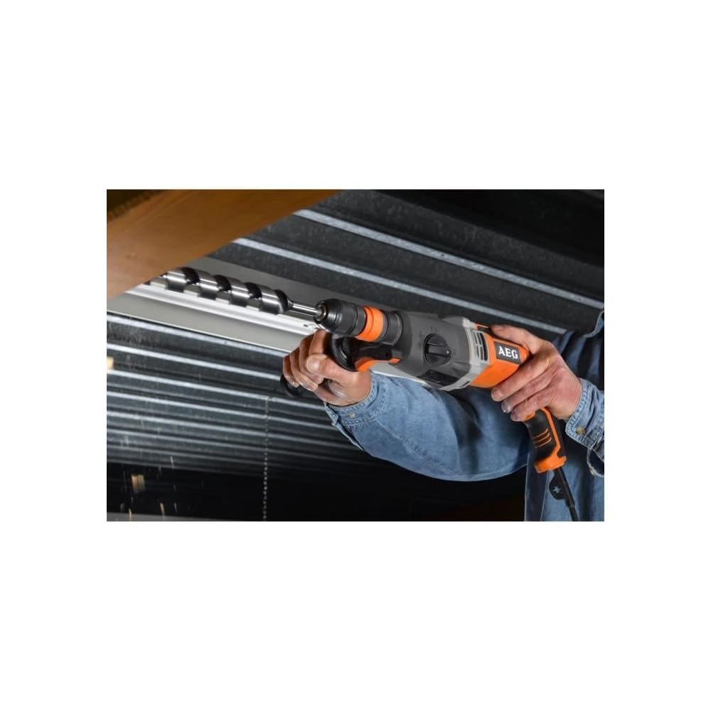 AEG KH28SuperXE - Martillo Combinado 1010W, FIXTEC, 28mm, 2,8J, AVS, parada de rotación