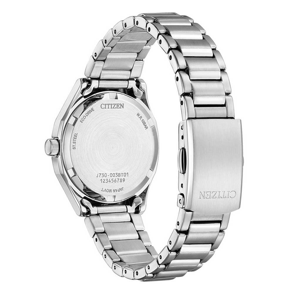 Citizen Reloj Analógico para Mujeres de Eco-Drive con Correa en Acero Inoxidable