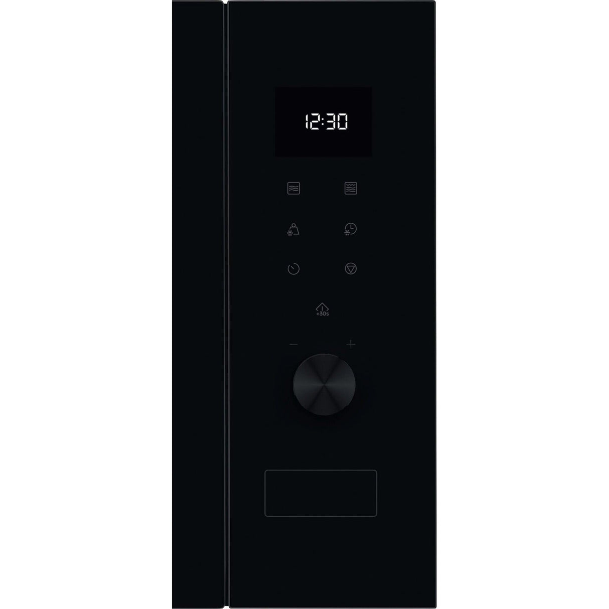 AEG OS5MG20EB Horno Microondas Integrable, 20 L, 800 W, Función Grill, Display LED Táctil, Apertura Electrónica, Color Negro con Acabado Inox Antihuellas